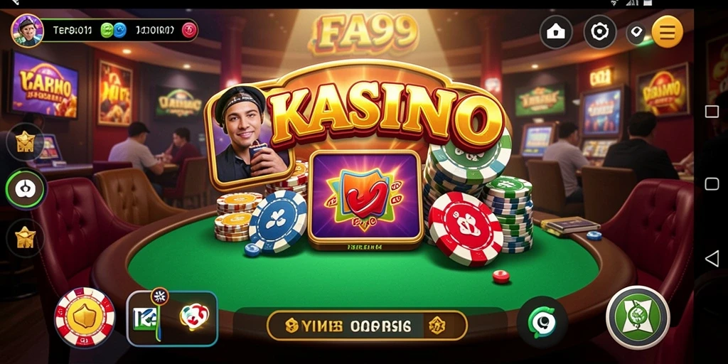 Tampilan gameplay FA99 yang menarik dan seru dalam permainan Kasino.