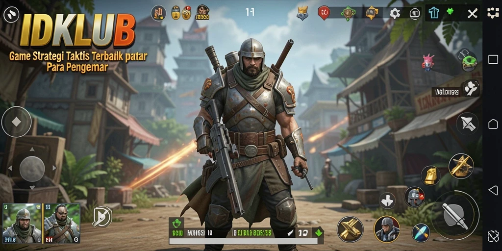 Gambaran gameplay menarik dalam IDKLUB yang penuh strategi.