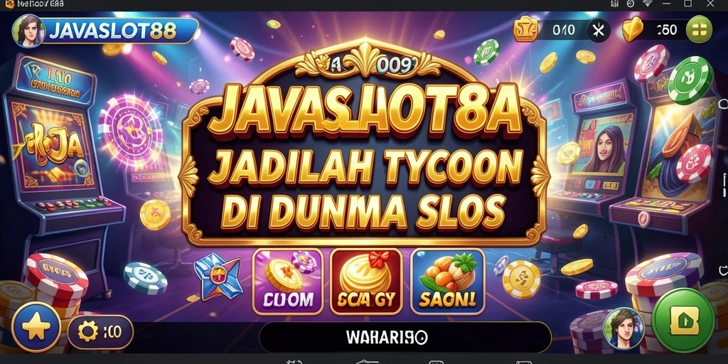 Tampilan gameplay <strong>JAVASLOT88</strong> yang mendebarkan dan menarik dengan berbagai mesin slot.