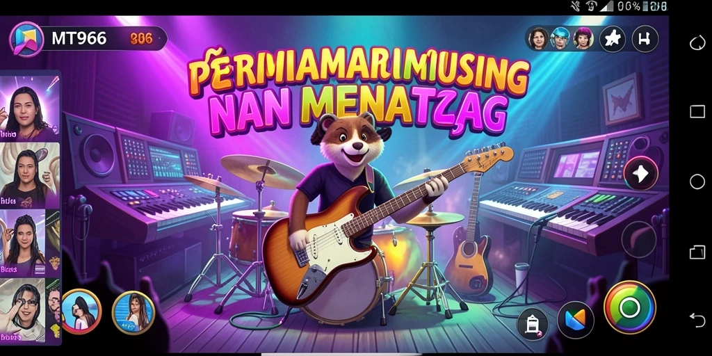 Tampilan gameplay MT966 yang seru dan interaktif.