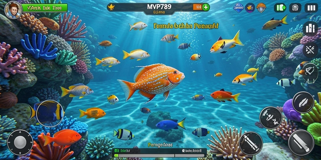 Tampilkan gameplay seru Tembak Ikan di MVP789.