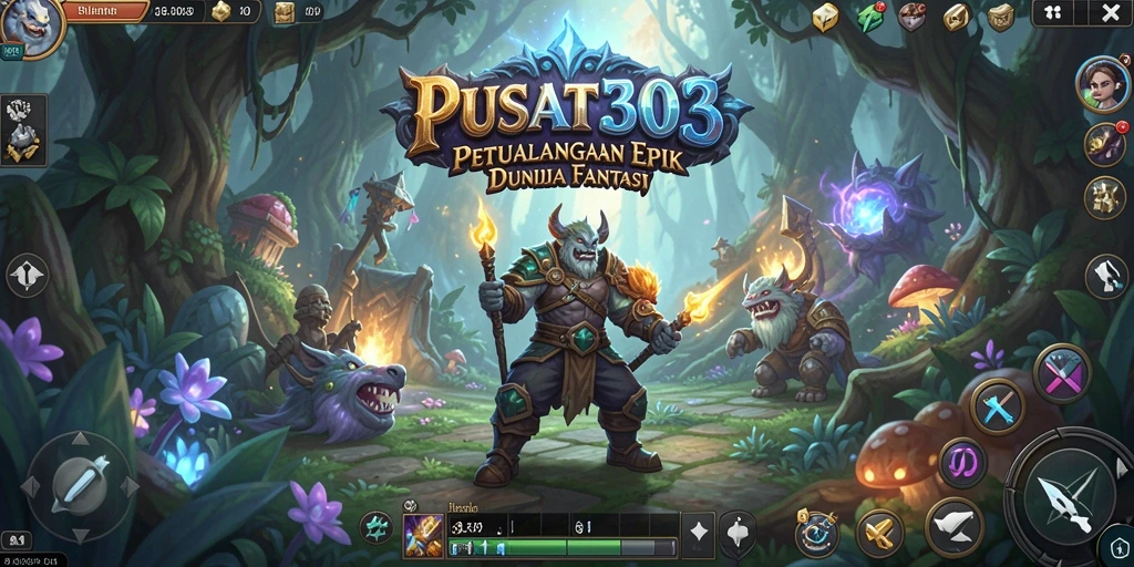 Tampilan gameplay PUSAT303 yang menakjubkan dan mendebarkan.