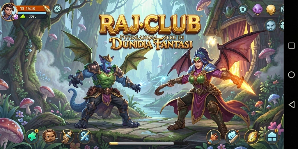 Tampilan gameplay <strong>RAJACLUB</strong> yang mengasyikkan di dunia petualangan.