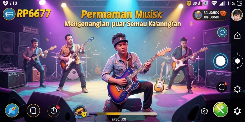 Screenshot utama RP6677 menampilkan gameplay yang seru dan interaktif.