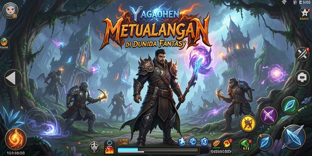 Gameplay seru YAGAOHEN dengan karakter menjelajah dunia fantasi.