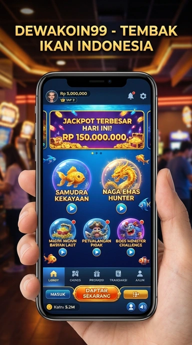 Tampilan antarmuka dewakoin99 yang intuitif dan mudah dinavigasi.